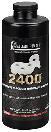 [008307210016] Alliant Powder 2400 Pistol Powder 2400 Magnum Handgun Multi-Caliber  1 lb