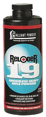 [008307603016] Alliant Powder RELODER19 Rifle Powder Reloder 19 Rifle Multi-Caliber 1 lb