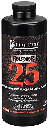 [008307605010] Alliant Powder RELODER25 Rifle Powder Reloder 25 Rifle Multi-Caliber Magnum 1 lb