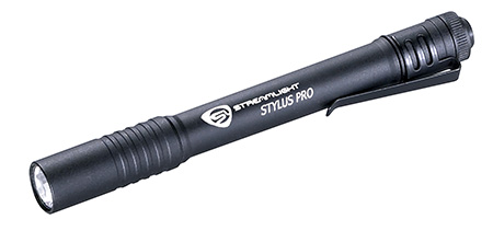 [080926661189] Streamlight 66118 Stylus Pro PenLight  Black Anodized 100 Lumens White  C4 LED