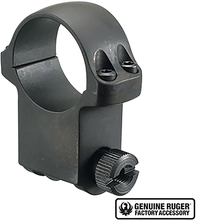 [736676902804] Ruger 90280 6BHM Scope Ring  Matte Black 1" Extra High