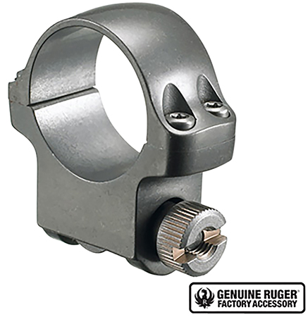[736676902941] Ruger 90294 4KTG Scope Ring  Silver 1" Medium