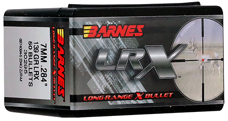 [716876128419] Barnes Bullets 30295 LRX Long Range 7mm 139gr Boat Tail 50/Box