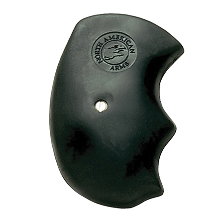 [744253050091] North American Arms GMMM Oversized Grip  Black Rubber for NAA Pug, Black Widow, Magnum, The Earl