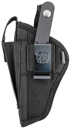 [672352619089] Bulldog FSN8 Extreme  OWB Black Nylon Belt Loop/Clip Fits Glock 20/21 Fits 3.50-5" Barrel Ambidextrous