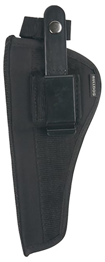 [672352619140] Bulldog FSN14 Extreme  OWB Black Nylon Belt Loop/Clip Fits S&W K/L/N Frame Fits 5-6.50" Barrel Ambidextrous
