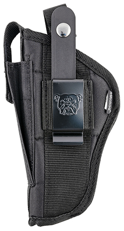 [672352619317] Bulldog FSN31 Extreme  OWB Black Nylon Fits Hi-Point 45/40, 4-4.50" Barrel, Belt Loop/Clip Mount, Ambidextrous