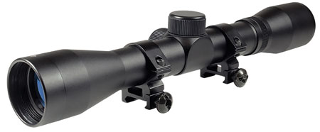 [788130024720] TruGlo TG-85043XB Buckline  Black Anodized 4x32mm 1" Tube Duplex Reticle