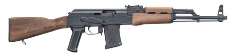 [8053670716476] Chiappa Firearms 500103 RAK-22  Full Size 22 LR 10+1 17.25" Matte Black Steel Barrel, Matte Black Receiver, Wood Stock, Right Hand