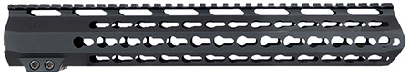 [815879018304] Aim Sports MTK13H308 AR Handguard  13.50" High KeyMod Style Made of 6061-T6 Aluminum with Black Anodized Finish for 308 Cal AR-10
