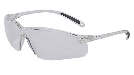 [033552016366] Howard Leight R01636 Uvex A700 Shooting Glasses Adult Clear Lens Polycarbonate Scratch Resistant Clear Frame