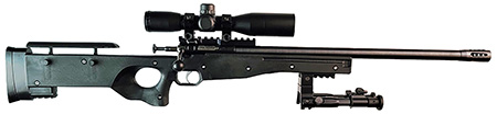 [611613021599] Crickett KSA2159 CPR Complete Package 22 LR Caliber with 1rd Capacity, 16.12" Bull Barrel, Blued Metal Finish  &  Fixed Adjustable Cheek Piece Black Stock Right Hand (Youth) Includes Scope  &  Bipod