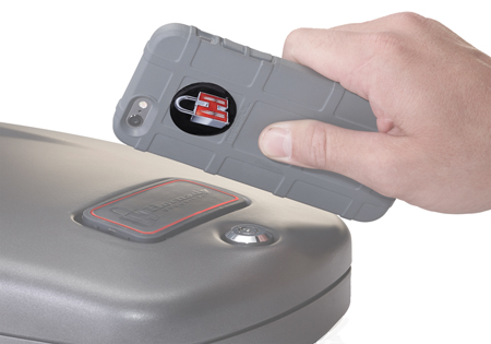 [090255981681] Hornady 98168 Rapid Safe RFID Sticker Black Sticker