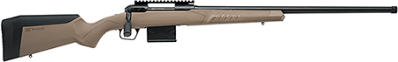 [011356570086] Savage Arms 57008 110 Tactical Desert 6.5 Creedmoor 10+1 24", Matte Black Metal, Flat Dark Earth Fixed AccuStock with AccuFit