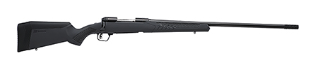 [011356570246] Savage Arms 57024 110 Long Range Hunter Full Size 300 WSM 2+1 26" Matte Black Threaded Barrel, Matte Black Drilled  &  Tapped Carbon Steel Receiver, Adj AccuStock Matte Gray Synthetic Stock, Right Hand