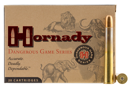 [090255382563] Hornady 8256 Dangerous Game  450NitroExpress 480gr Dangerous Game Solid 20 Per Box/6 Case