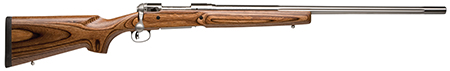 [011356184665] Savage Arms 18466 12 Varminter Low Profile 204 Ruger 4+1 Cap 26" 1:12" Matte Stainless Rec/Barrel Satin Brown Stock Right Hand (Full Size) with Detachable Box Magazine