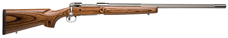 [011356184672] Savage Arms 18467 12 Varminter Low Profile 243 Win 4+1 Cap 26" 1:9.25" Matte Stainless Rec/Barrel Satin Brown Stock Right Hand (Full Size) with Detachable Box Magazine