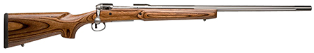 [011356184702] Savage Arms 18470 12 Varminter Low Profile 308 Win 4+1 Cap 26" 1:10" Matte Stainless Rec/Barrel Satin Brown Stock Right Hand (Full Size) with Detachable Box Magazine