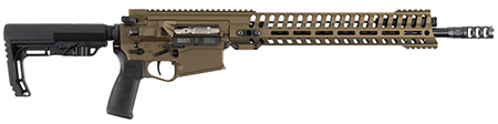 [847313014672] Patriot Ordnance Factory 01467 Revolution Gen4 308 Win,7.62x51mm NATO 16.50" 20+1 Burnt Bronze 6 Position MFT BMS Minimalist Stock MLOK