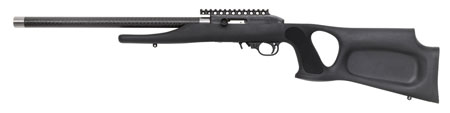 [761226089049] Magnum Research SSAT22G Magnum Lite SwitchBolt Full Size 22 LR 10+1 17" Black Carbon Steel/Threaded Barrel, Black w/Integral Scope Base Receiver, Black Fixed Thumbhole Stock, Right Hand