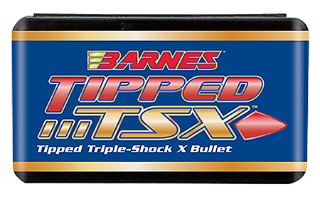 [716876308736] Barnes Bullets 30364 Tipped TSX  30Cal 130gr Boat Tail 50/Box