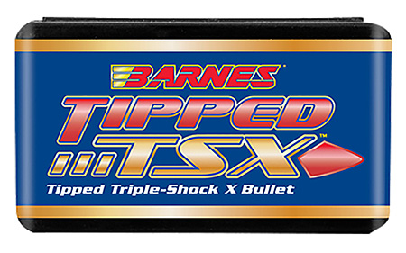 [716876308781] Barnes Bullets 30370 Tipped TSX  30Cal 168gr Boat Tail 50/Box
