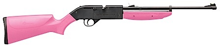 [028478129610] Crosman 760P 760 Pumpmaster Pump Air Rifle Pump 177 18+1 Shot Black Black Receiver Pink