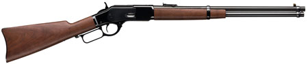[048702010385] Winchester Repeating Arms 534255137 Model 1873 Carbine Full Size 38 Special/357 Mag 10+1 20" Brushed Polish Blued Straight Grip Barrel, Brushed Polish Blued Steel Receiver, Satin Oiled Walnut Straight