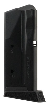[798681583614] Sig Sauer MAG365910X P365 Micro Compact 10rd 9mm Luger Extended Blued Steel