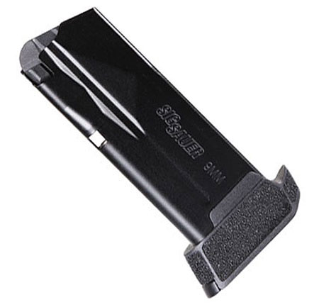 [798681583621] Sig Sauer MAG365912 P365 Micro Compact 12rd Extended 9mm Luger Fits Sig P365/P365XL/P365 Micro Compact Blued Steel