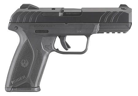 [736676038114] Ruger 3811 Security-9  9mm Luger 10+1 4" Black Steel Barrel, Black Oxide Serrated Steel Slide, Black Polymer Frame w/Picatinny Rail, Black Polymer Grip