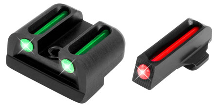 [788130080757] TruGlo TG131X Fiber-Optic  Red/Fiber Optic Front Sight-Green/Fiber Optic Rear Sight Springfield Armory XD