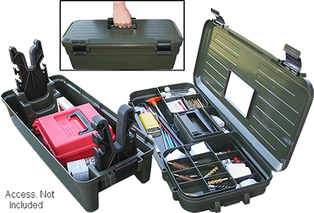 [026057360362] MTM Case-Gard RBMC11 Shooting Range Box  Forest Green Plastic