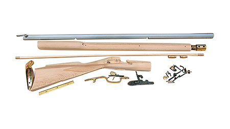 [040589018881] Traditions KRC52206 Kentucky Rifle Kit 50 Cal 33.50" Blued Sidelock Action