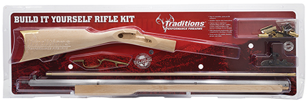 [040589018881] Traditions KRC52206 Kentucky Rifle Kit 50 Cal 33.50" Blued Sidelock Action