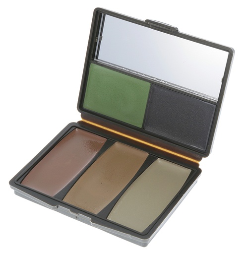 [021291002986] Hunters Specialties 00298 Camo-Compac 5-Color Military Makeup Kit