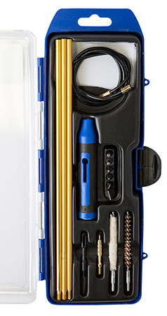 [761903381732] DAC GM22HY GunMaster Hybrid Cleaning Kit 22 Cal Rifle/16 Pieces Black/Blue