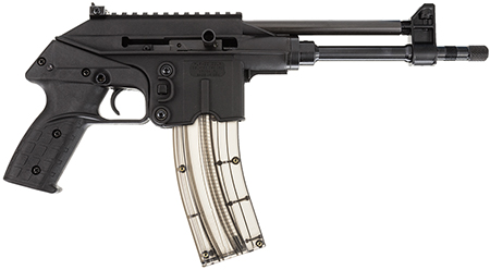 [640832000405] Kel-Tec PLR22BLK PLR22  22 LR 26+1 10.20" All Black Steel/Threaded Barrel  &  Polymer Frame w/Picatinny Rail  &  Polymer Grip