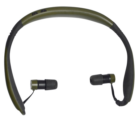 [751710506626] Pro Ears PEEBGRN Stealth 28  28 dB Behind The Head Black/Green Adult