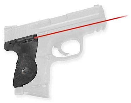 [610242006618] Crimson Trace 0121201 Lasergrips  Black Red Laser S&W M & P Compact
