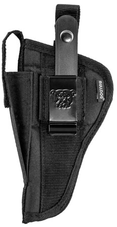 [672352619348] Bulldog FSN34 Extreme  OWB Black Nylon Belt Loop/Clip Fits Ruger Mark-Style Auto Fits 4-5" Barrel Ambidextrous