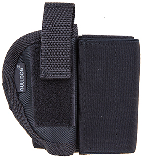 [875591004597] Bulldog WANK2R Ankle  Black Elastic Velcro Fits S&W J Frame Fits 2-2.50" Barrel Right Hand