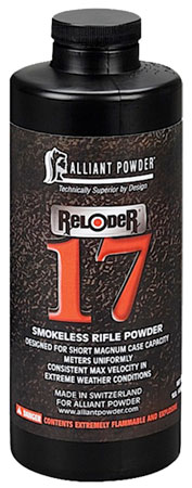[008307606017] Alliant Powder RELODER17 Rifle Powder Reloder 17 Rifle Multi-Caliber Magnum 1 lb
