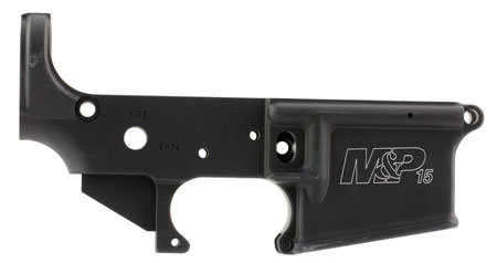 [022188134193] Smith  &  Wesson 812000 Receiver undefined  223 Rem/5.56 NATO Aluminum Black for S&W M & P15 I