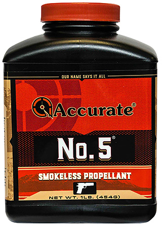 [094794001268] Accurate ACCURATE No. 5 Smokeless Handgun Powder 1 lb