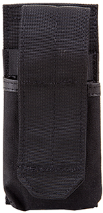 [648018025228] Blackhawk 52BS17BK M4  Buttstock Mag Pouch Black Nylon Compatible w/20-Round/30-Round Magazines
