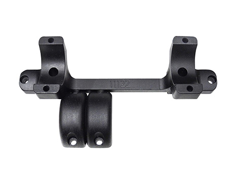 [879956005878] DNZ 11121 Game Reaper Scope Mount/Ring Combo Matte Black 1" Tube Fits TCA Venture/Compass Short Action Rifle, Medium Rings