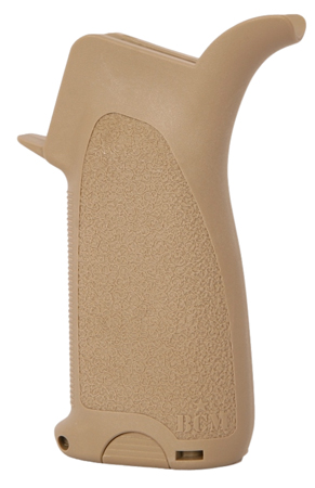 [855877004190] BCM GFGMOD3FDE BCMGunfighter Grip Mod 3 Made of Flat Dark Earth Polymer With Storage Compartment for AR-Platform