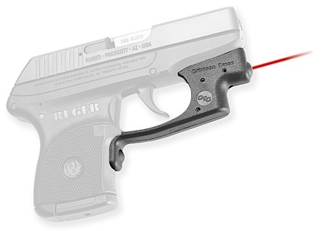 [610242000388] Crimson Trace 0122501 Laserguard  Fits Ruger LCP (Except Gen II LCP), Red Laser Black Polymer Trigger Guard Mount